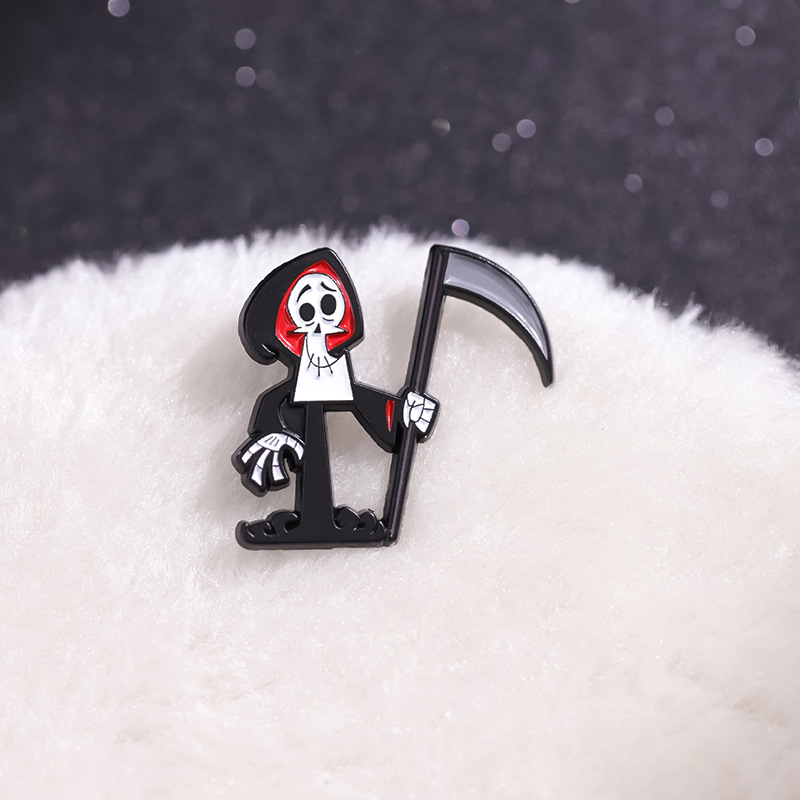 Edc Everyday Carry Knives - Broche de personagem fantasma de desenho