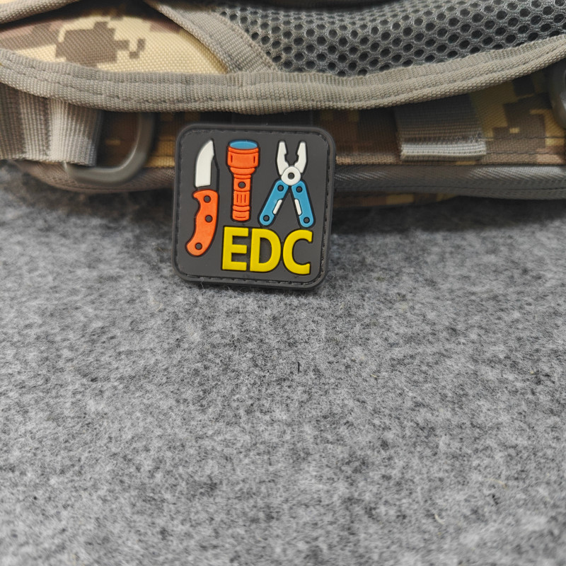 Edc Carry Kit - Novos Patches de PVC 2026, Emblemas