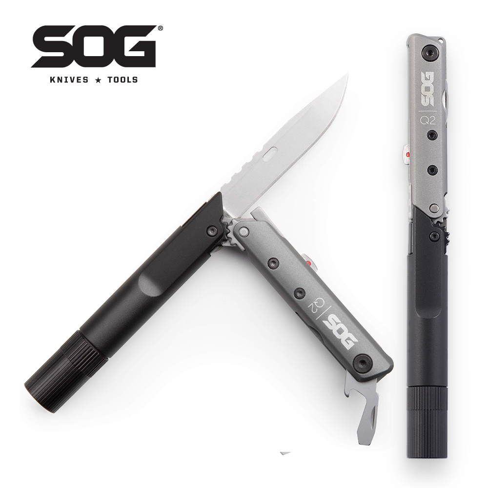 Edc Carry Knife - Sog baton q2 4 em 1