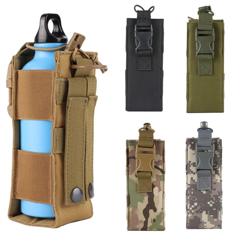 Edc Carry Fanny Pack - X1 molle garrafa de água coldre