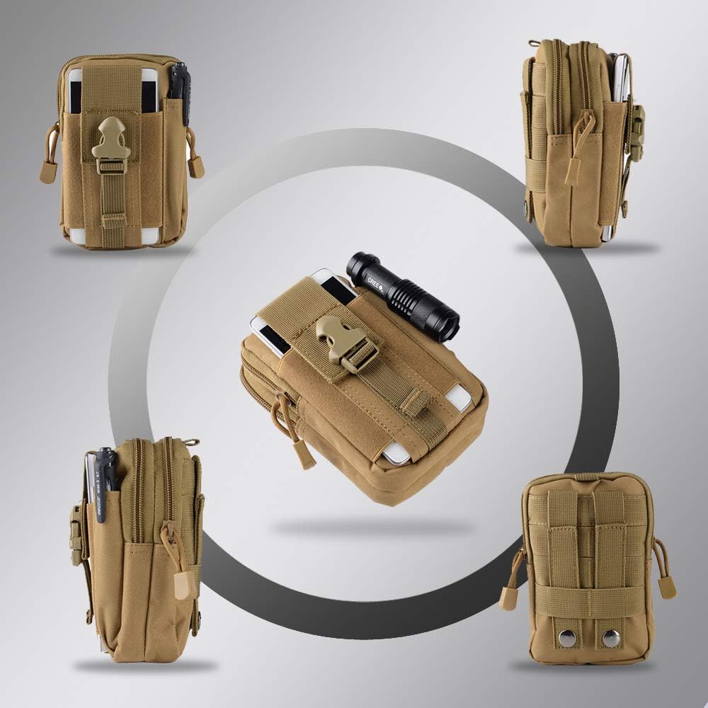Bolsa tática molle para cinto, - Edc Carry Fanny Pack avaliação e preço