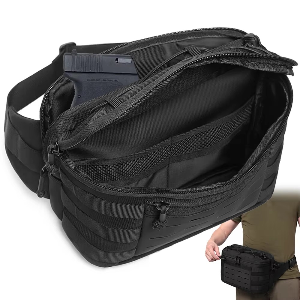 Bolsa Tática de Cintura para A - Edc Carry Fanny Pack avaliação e preço