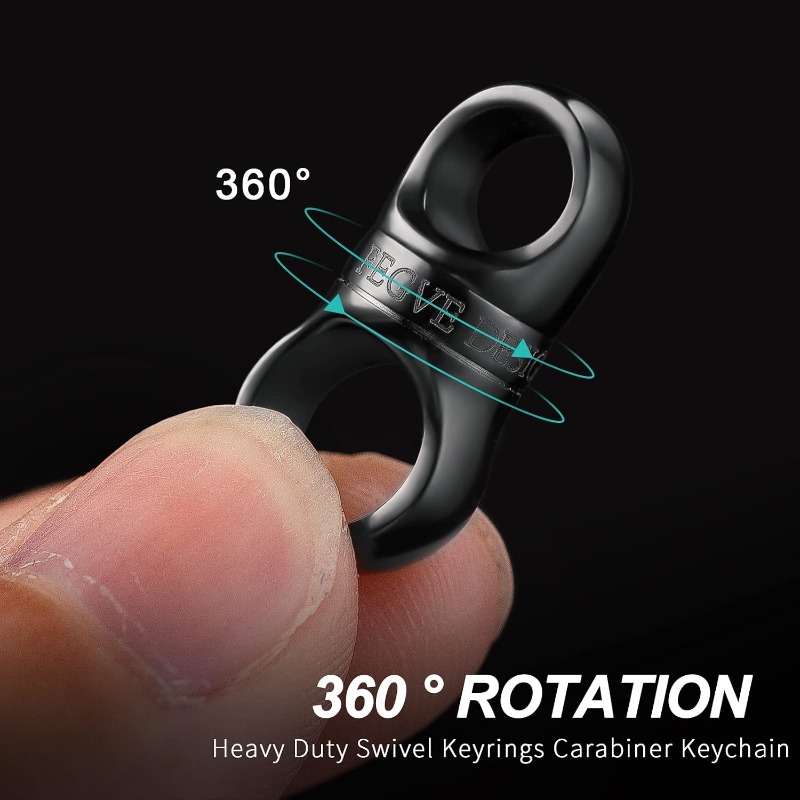 Conector de argola giratória d - Edc Carry Clip avaliação e preço