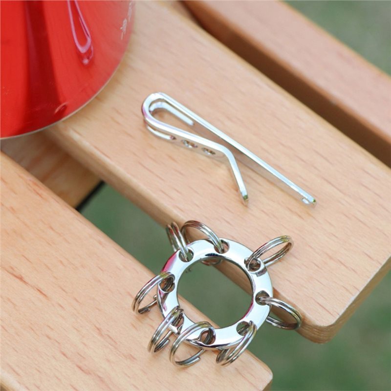 Clipe de cinto circular multiu - Edc Carry Clip avaliação e preço