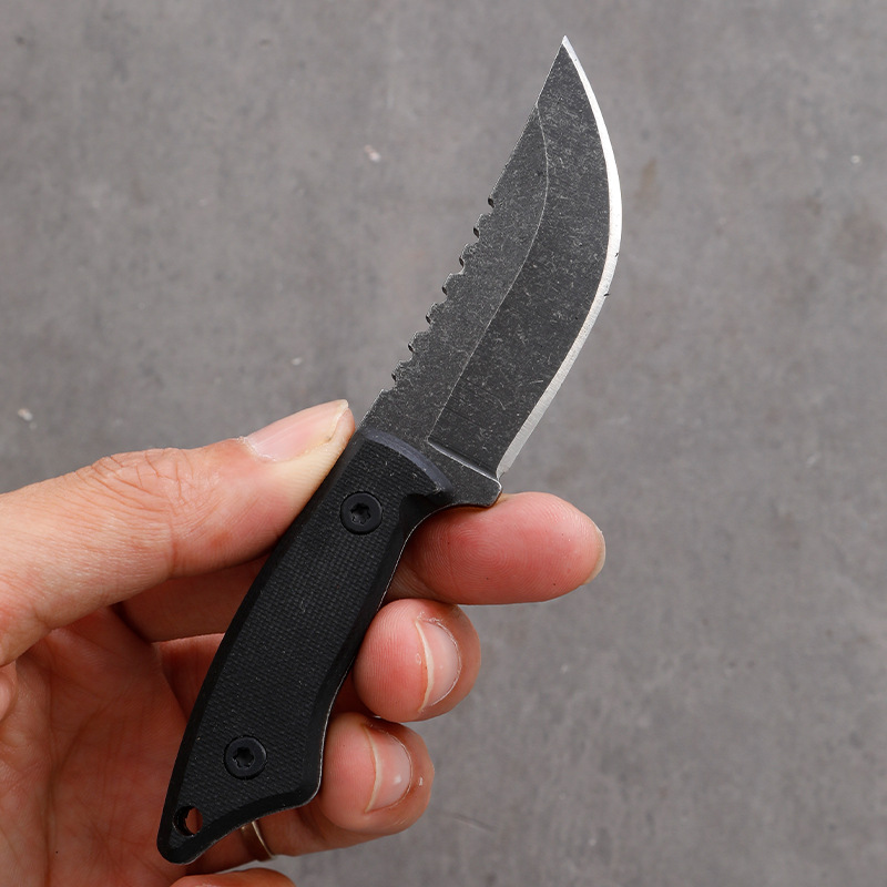 5cr15 aço inoxidável pequena l - Edc Carry Pocket Knife avaliação e preço