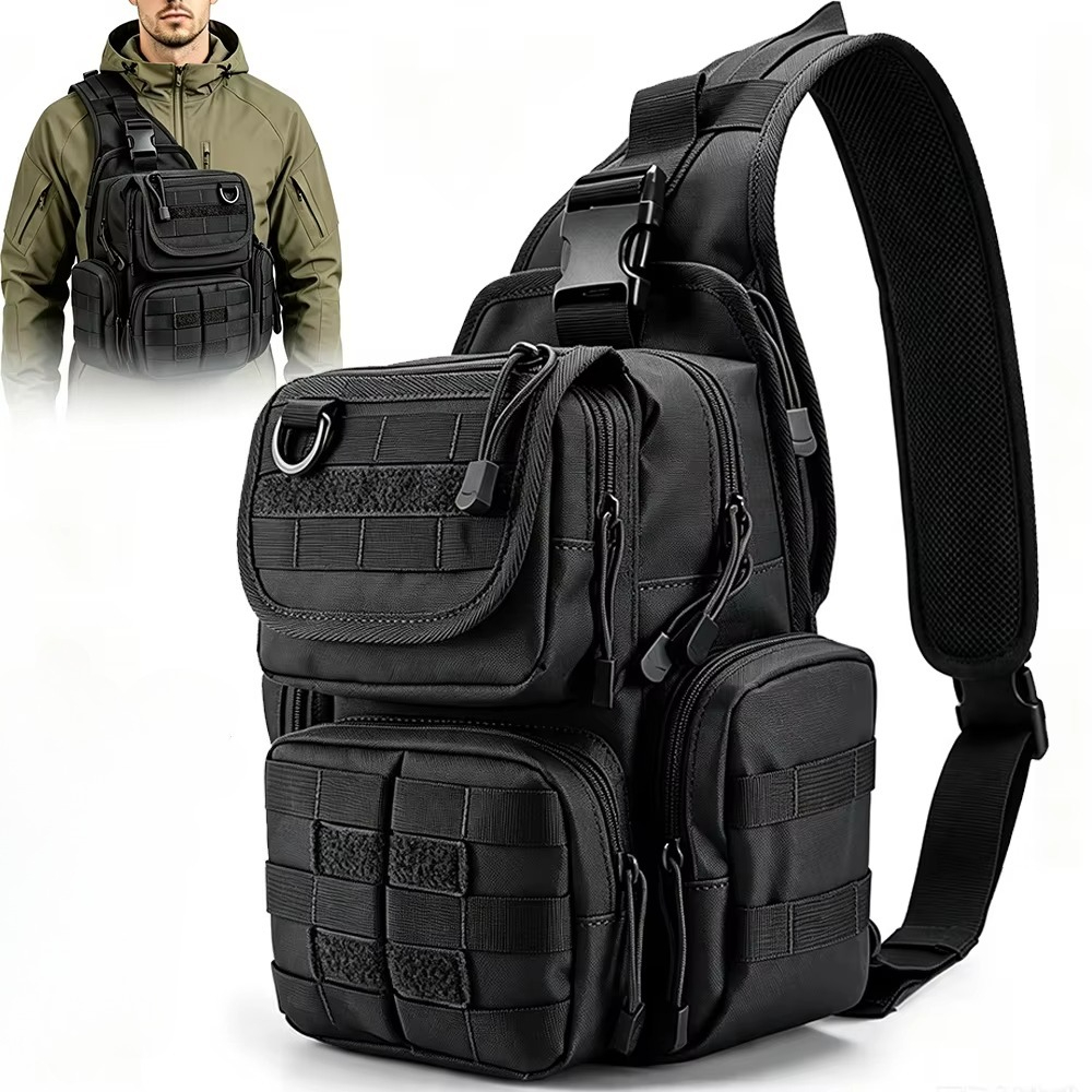 Bolsa Tática para Pistola, Bol - Edc Concealed Carry Sling Bag avaliação e preço