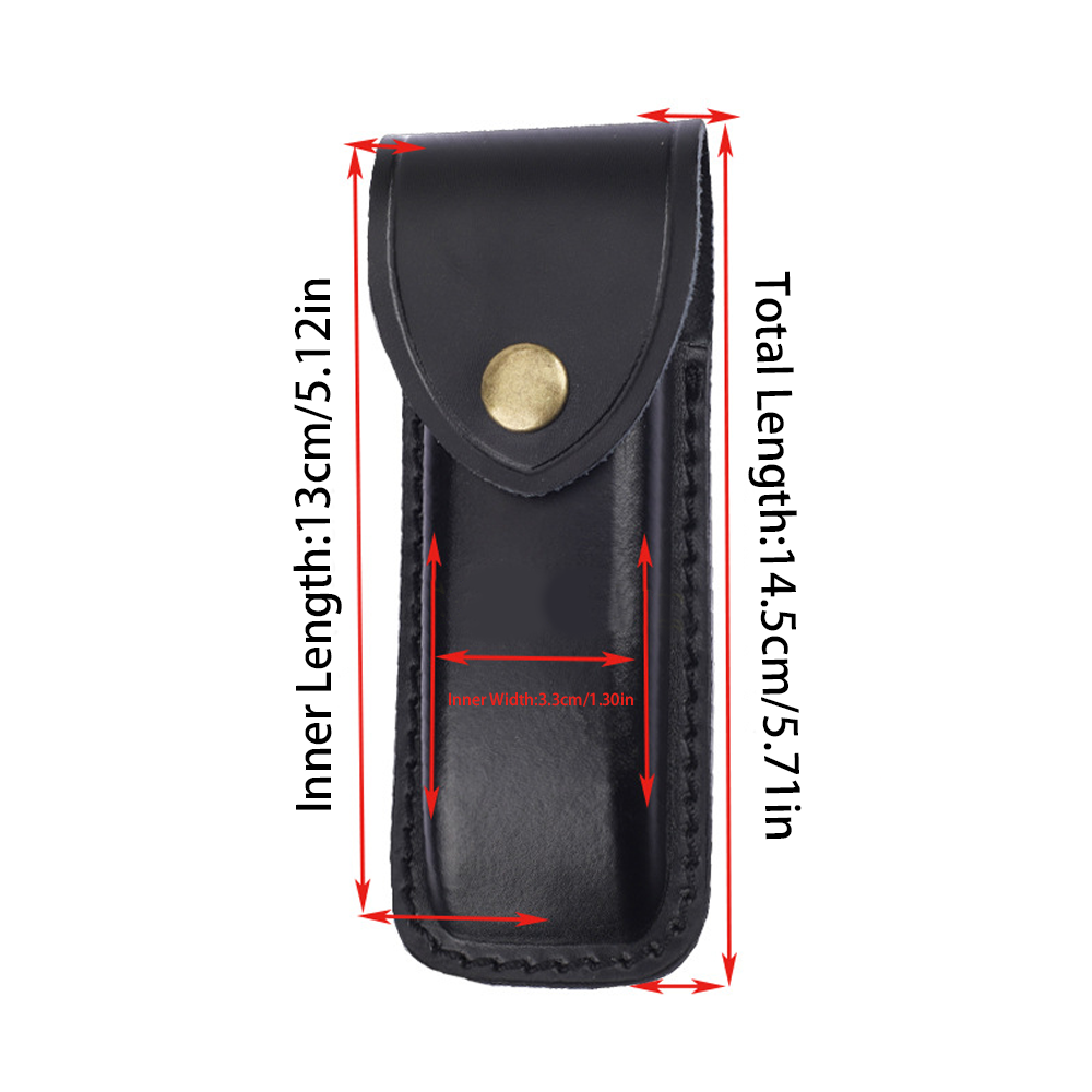 Bainha de couro de vaca de dua - Edc Everyday Carry Knives avaliação e preço