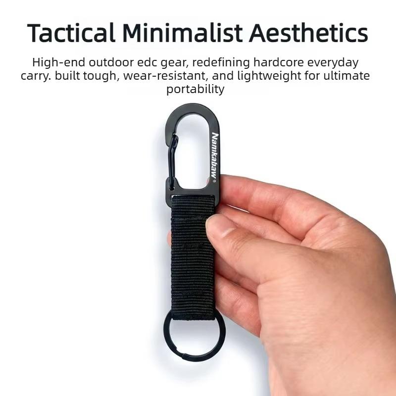 Mosquetão de mola compacto com - Edc Carry Clip avaliação e preço