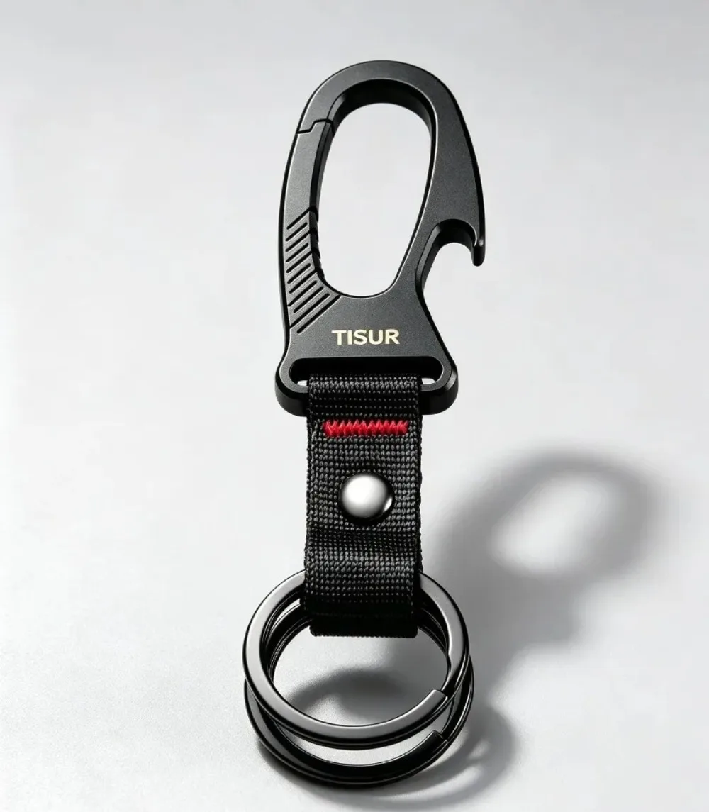 Mosquetão de Titânio Multiferr - Edc Carry Clip avaliação e preço