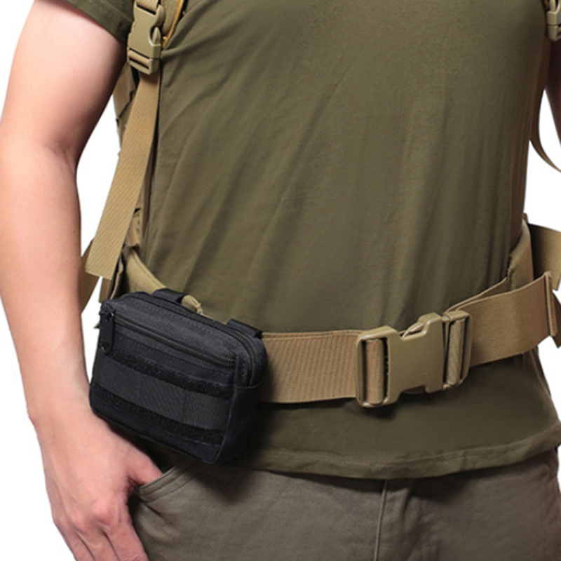 Pacote edc de camada dupla mas - Edc Carry Fanny Pack avaliação e preço