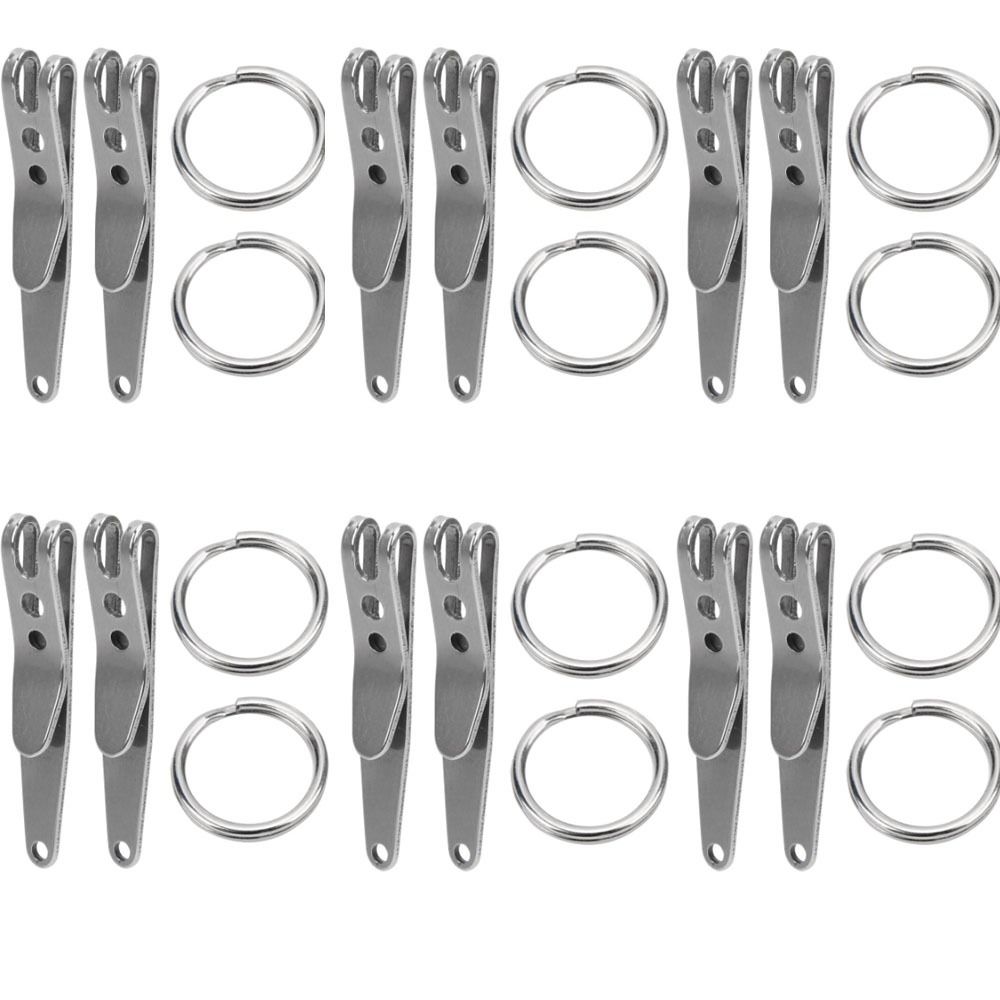 12 unidades de prendedor de bo - Edc Carry Clip avaliação e preço